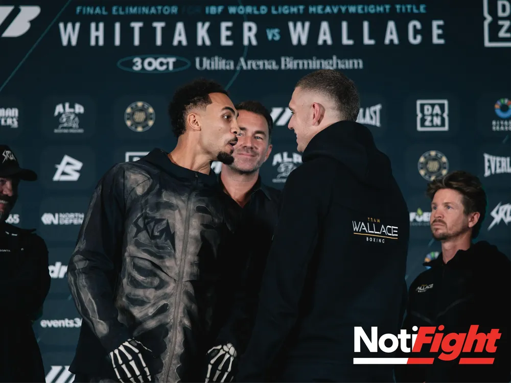 Ben Whittaker y Conor Wallace / Matchroom Boxing Promotions