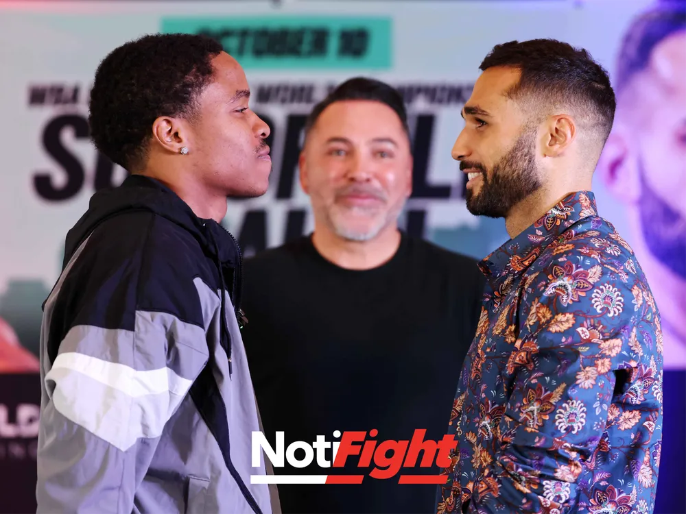 Floyd Schofield vs Lucas Bahdi Press Conference / Golden Boy Promotions