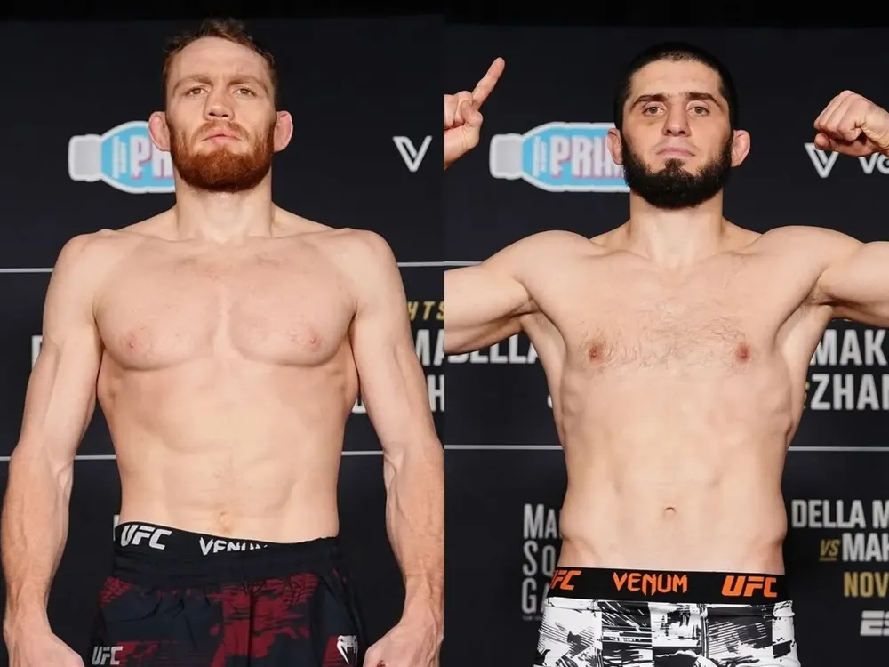 Jack Della Maddalena e Islam Makhachev cumplen peso para Mundial Welter en UFC 322 del MSG