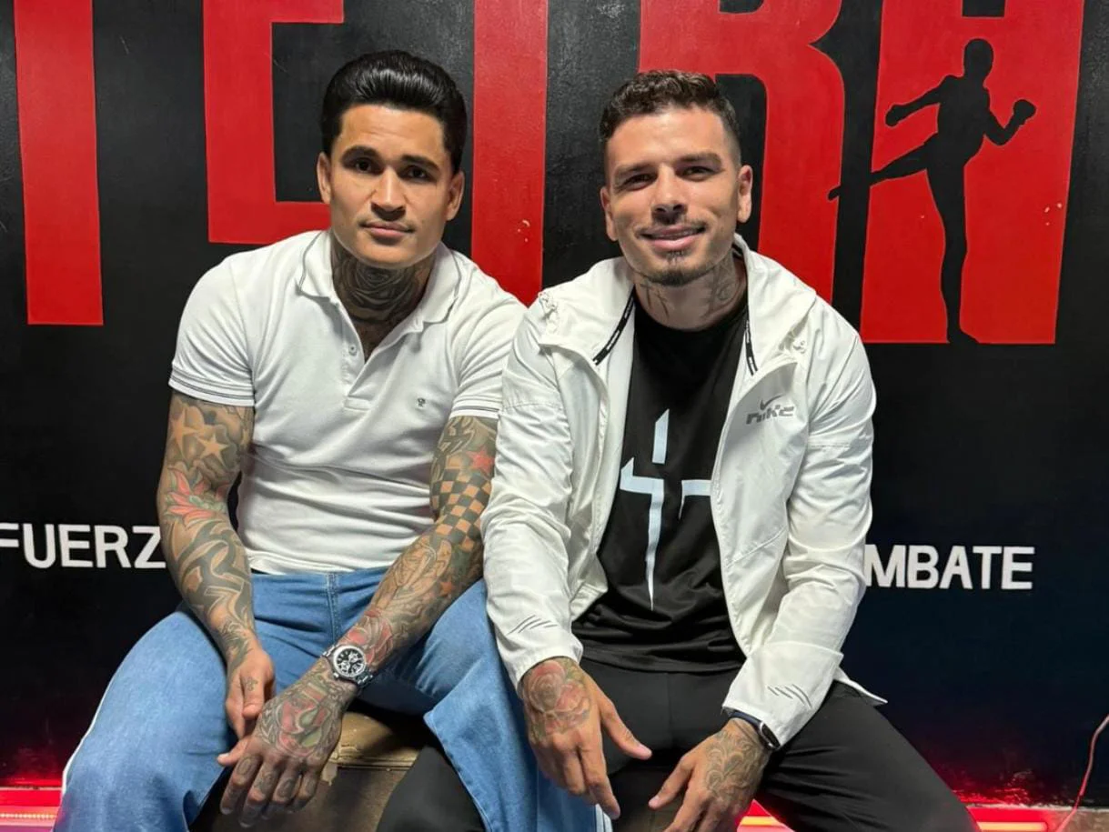 Roger Gutiérrez y Roiman Villa