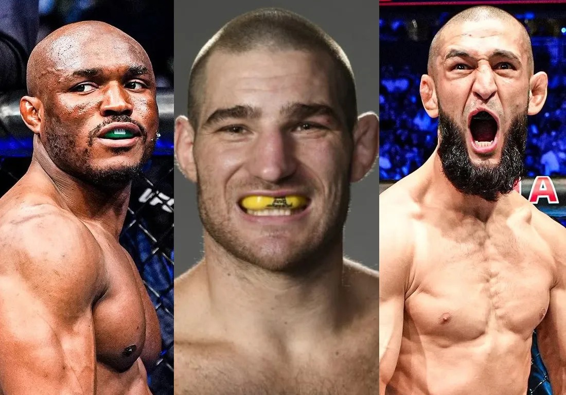 Kamaru Usman Y Khamzat Chimaev Apuntan A Sean Strickland