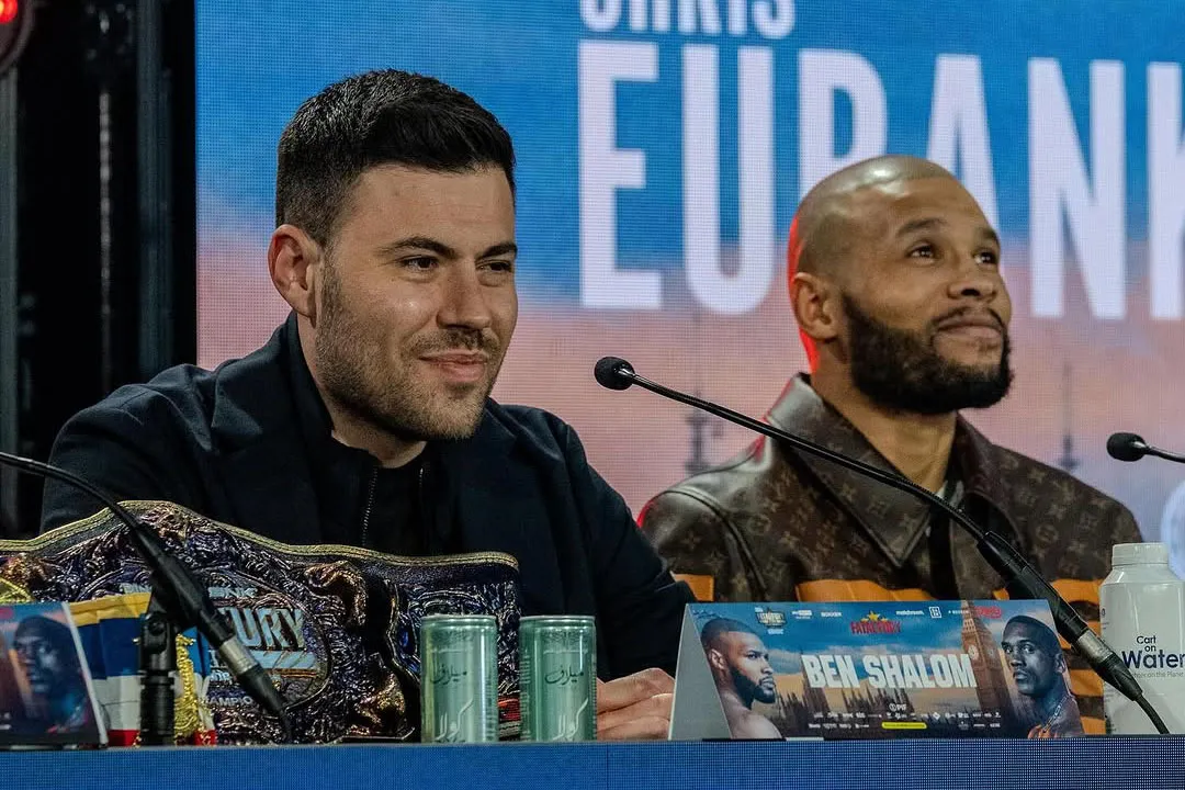 Benn Shalom y Chris Eubank Jr