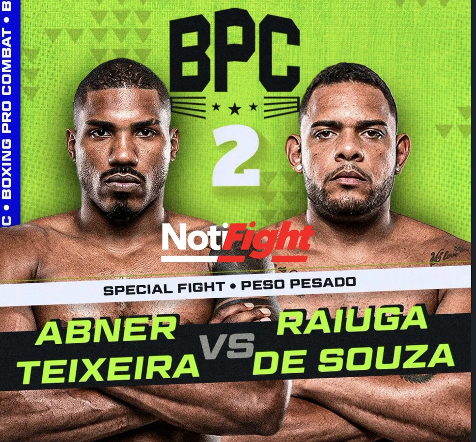 Abner Teixeira vs De Souza Poster BPC NF