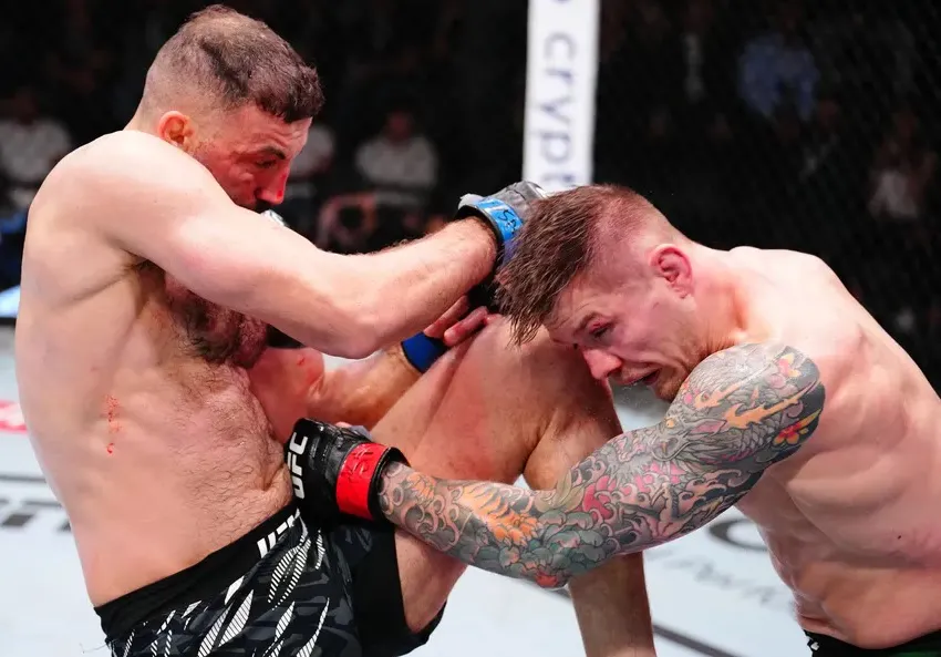 Roman Dolidze logra DU sobre Marvin Vettori en UFC Vegas 104