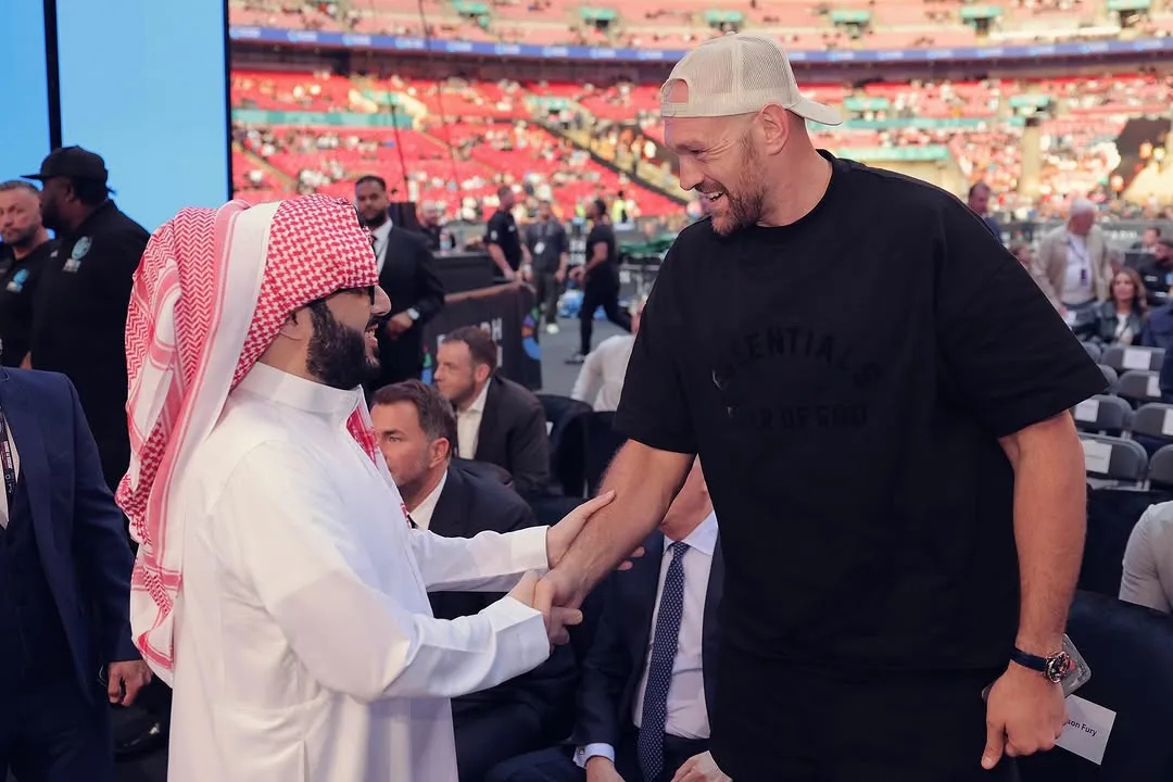 Tyson Fury y Turki Al-Alshikh