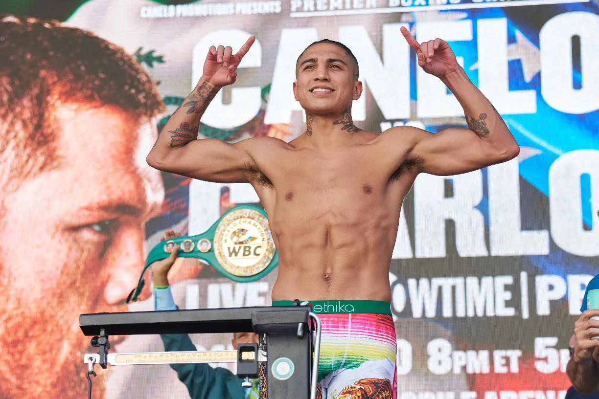 0025_Canelo vs Charlo Weigh-ins