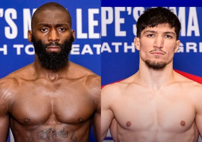 Cédric Doumbé 170.2 y Baissangour Chamsoudinov 170.4 el jueves en París y DAZN