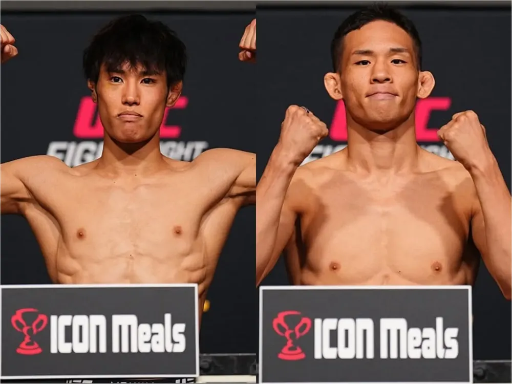 Tatsuro Taira y Hyun Sung Park marcan 126 lbs para estelar de UFC Vegas 108