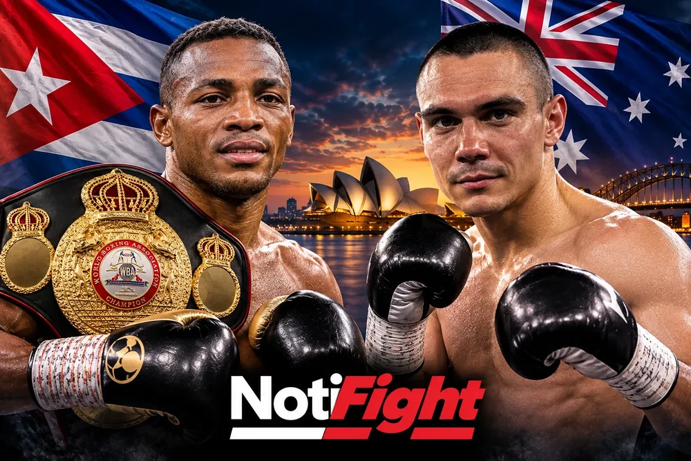 Duelo de boxeo bajo el cielo de Sídney
