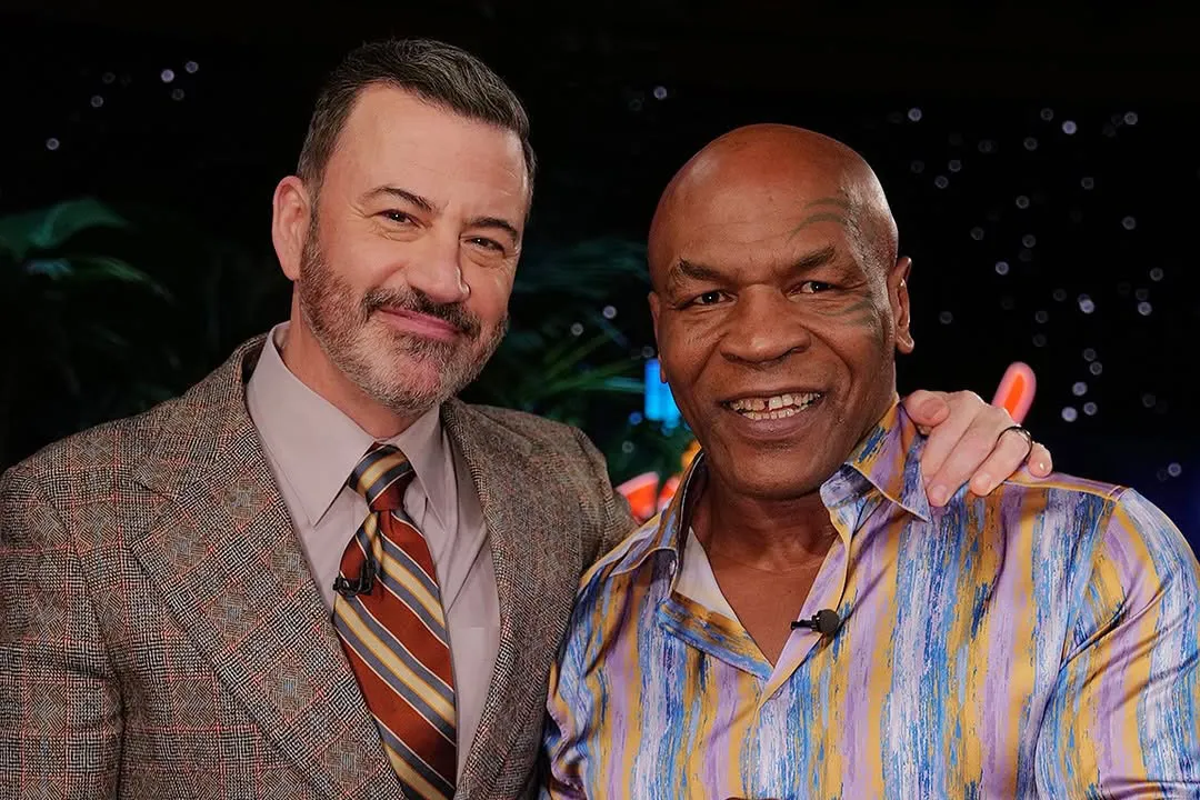 Jimmy Kimmel y Mike Tyson