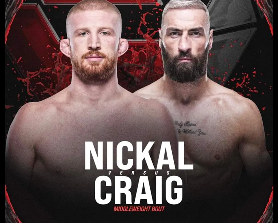 Bo Nickal vs Paul Craig el 1611 en UFC 309 y ESPN PPV