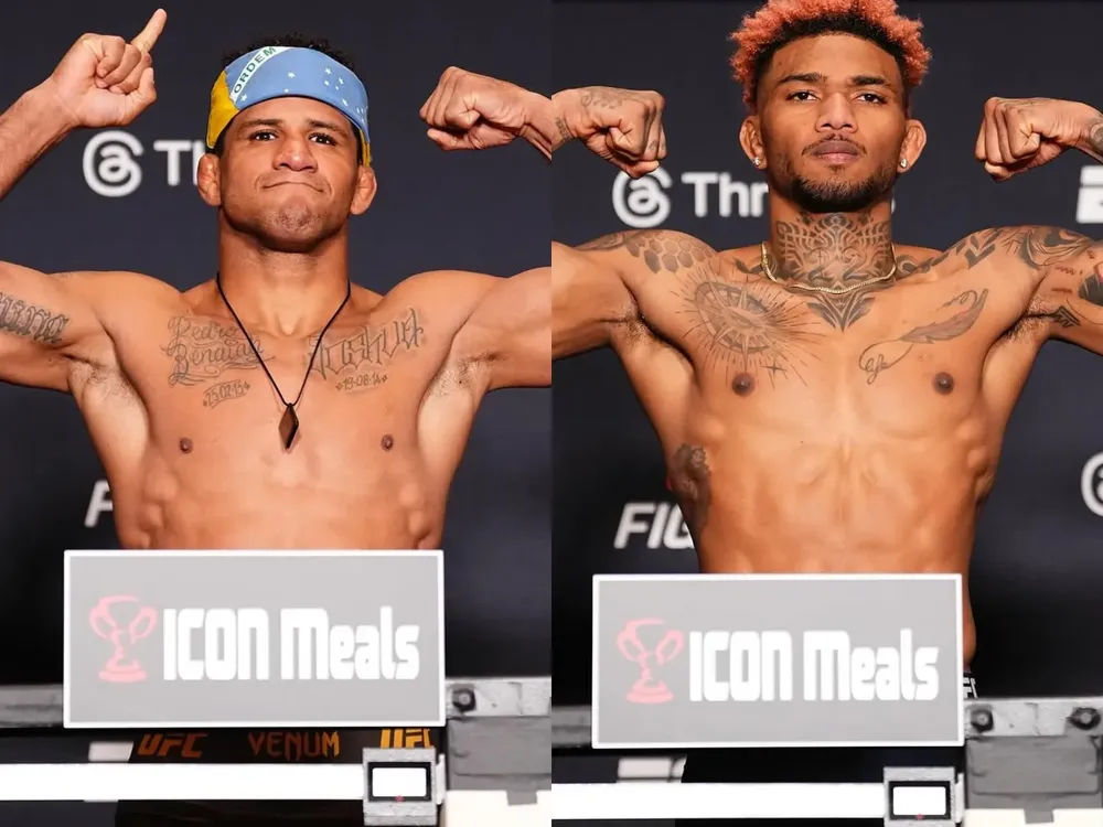 Gilbert Burns 170 y Michael Morales 170.5 en peso para UFC Vegas 106