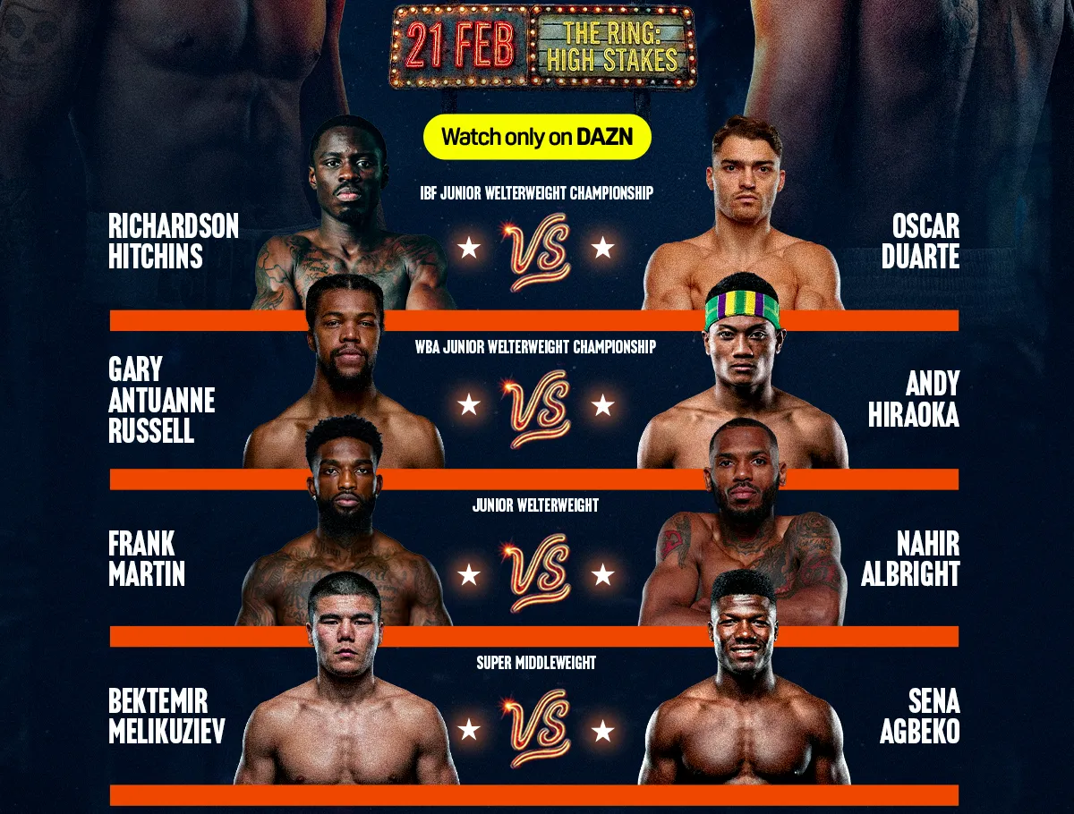 Richardson Hitchins vs. Óscar Duarte The Ring