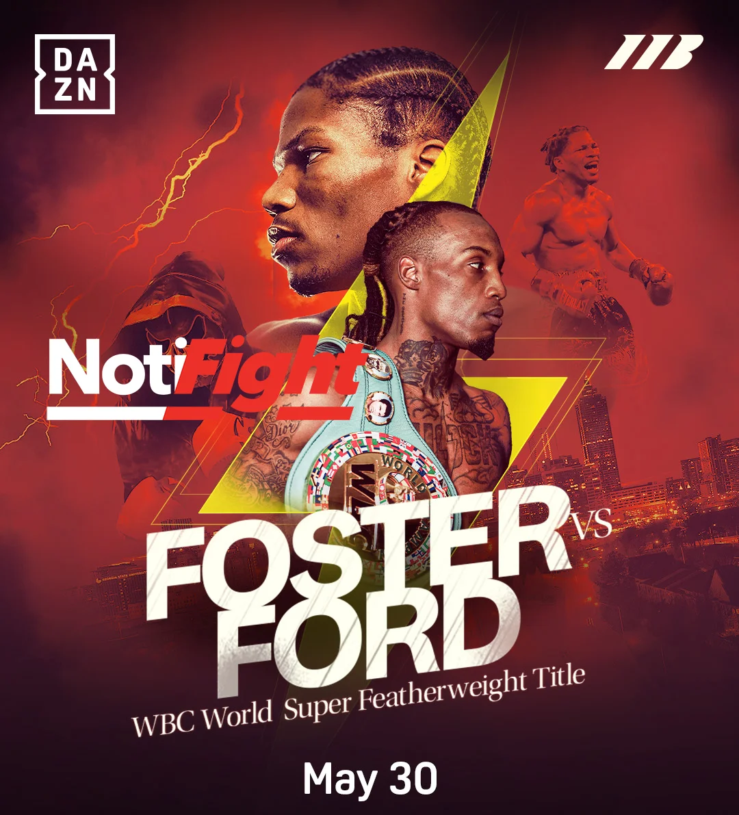 Foster vs Ford PosterMatchroom NF