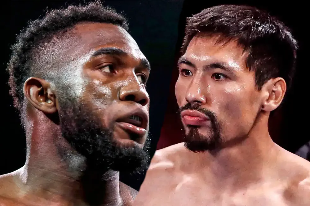 Carlos Adames y Zhanibek Alimkhanuly Arte NotiFight PBCShowtime