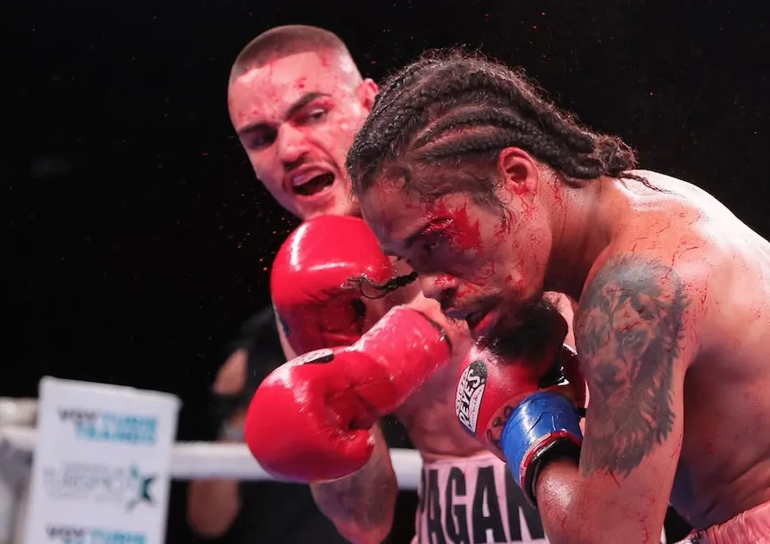 Joshua Pagan y Maliek Montgomery