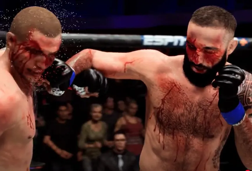 Simulación UFC Vegas 104 Marvin Vettori vs Roman Dolidze 2