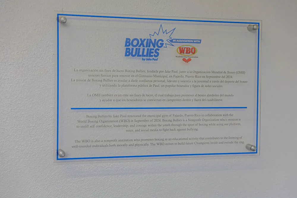 Placa de reconocimiento