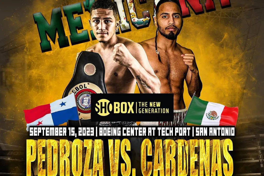 Pedroza vs Cardenas Sampson Boxing