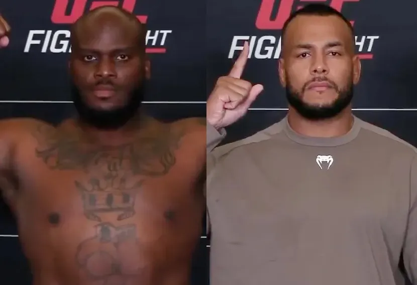 Derrick Lewis 264 y Rodrigo Nascimento 265 el sábado en San Luis y ESPN