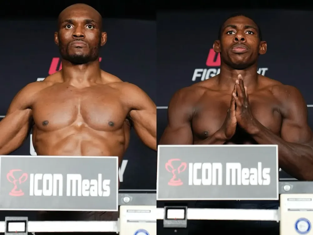 Kamaru Usman y Joaquin Buckley cumplen peso para UFC Atlanta y ESPN