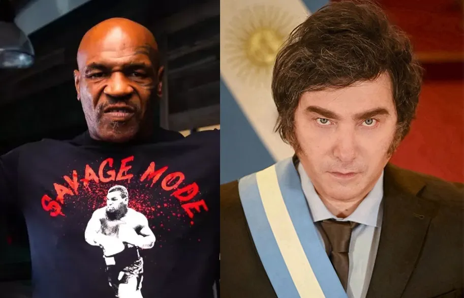 Mike Tyson Javier Milei Instagram Commons