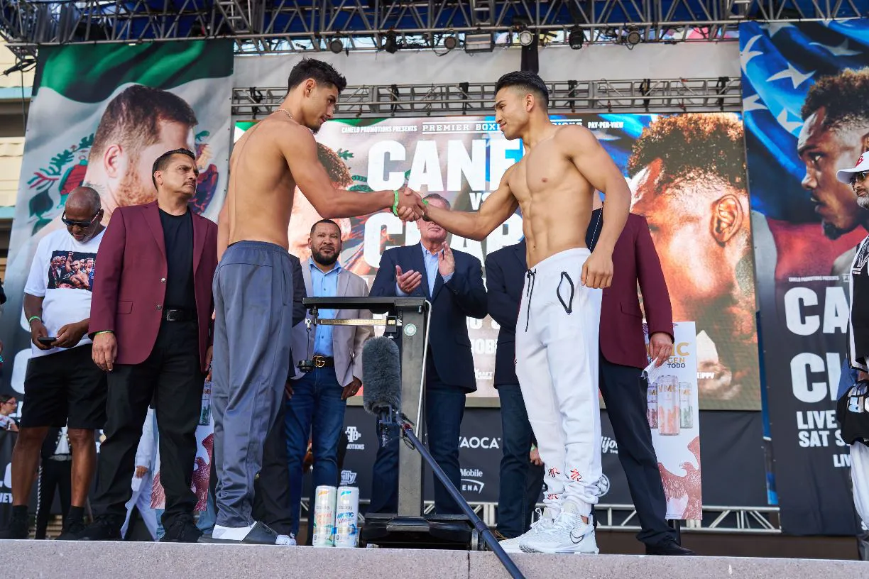 0023_Canelo vs Charlo Weigh-ins