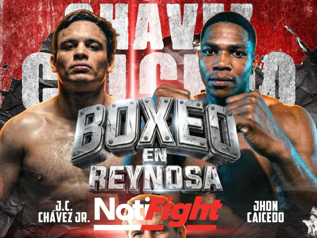 Julio César Chávez vs Jhon Caicedo