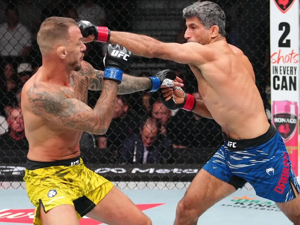 Beneil Dariush logra DU sobre Renato Moicano en UFC 317 de Las Vegas