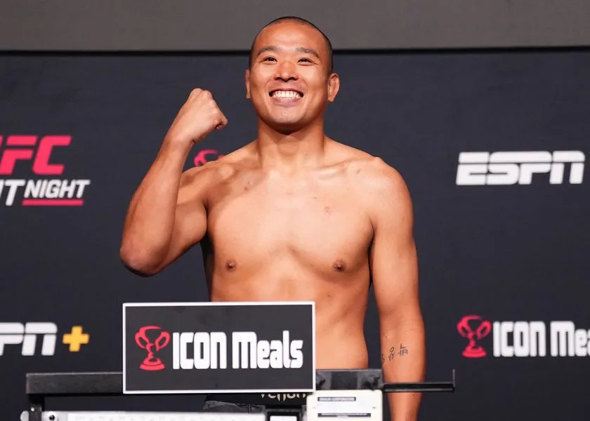 Jun Yong Park fuera de UFC Vegas 94, nueva co-estelar Seungwoo Choi vs Steve García