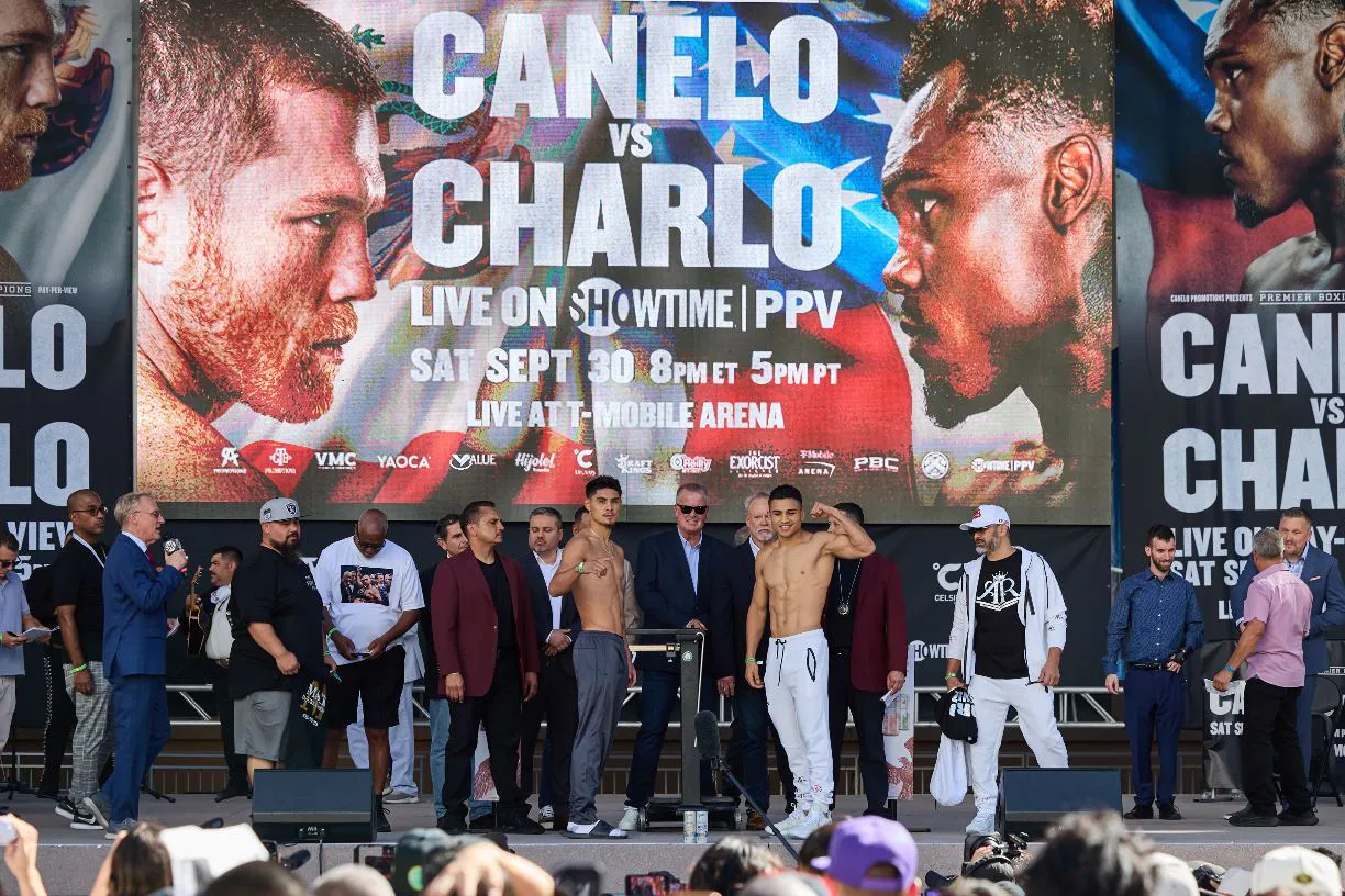 0020_Canelo vs Charlo Weigh-ins