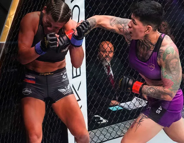 Pacheco es campeona pluma PFL tras DU sobre Mokhnatkina