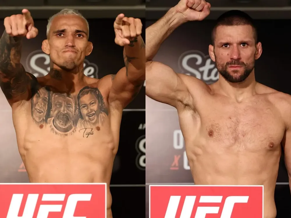 Charles Oliveira y Mateusz Gamrot marcan 156 libras para UFC Fight Night 261