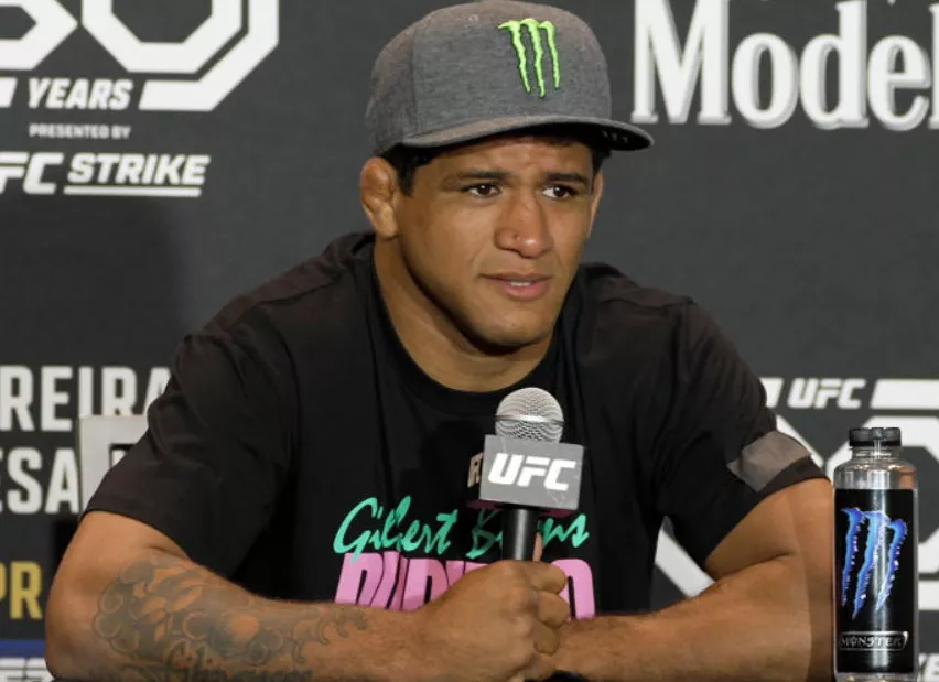 Gilbert Burns Masvidal es un perro y viene con hambre