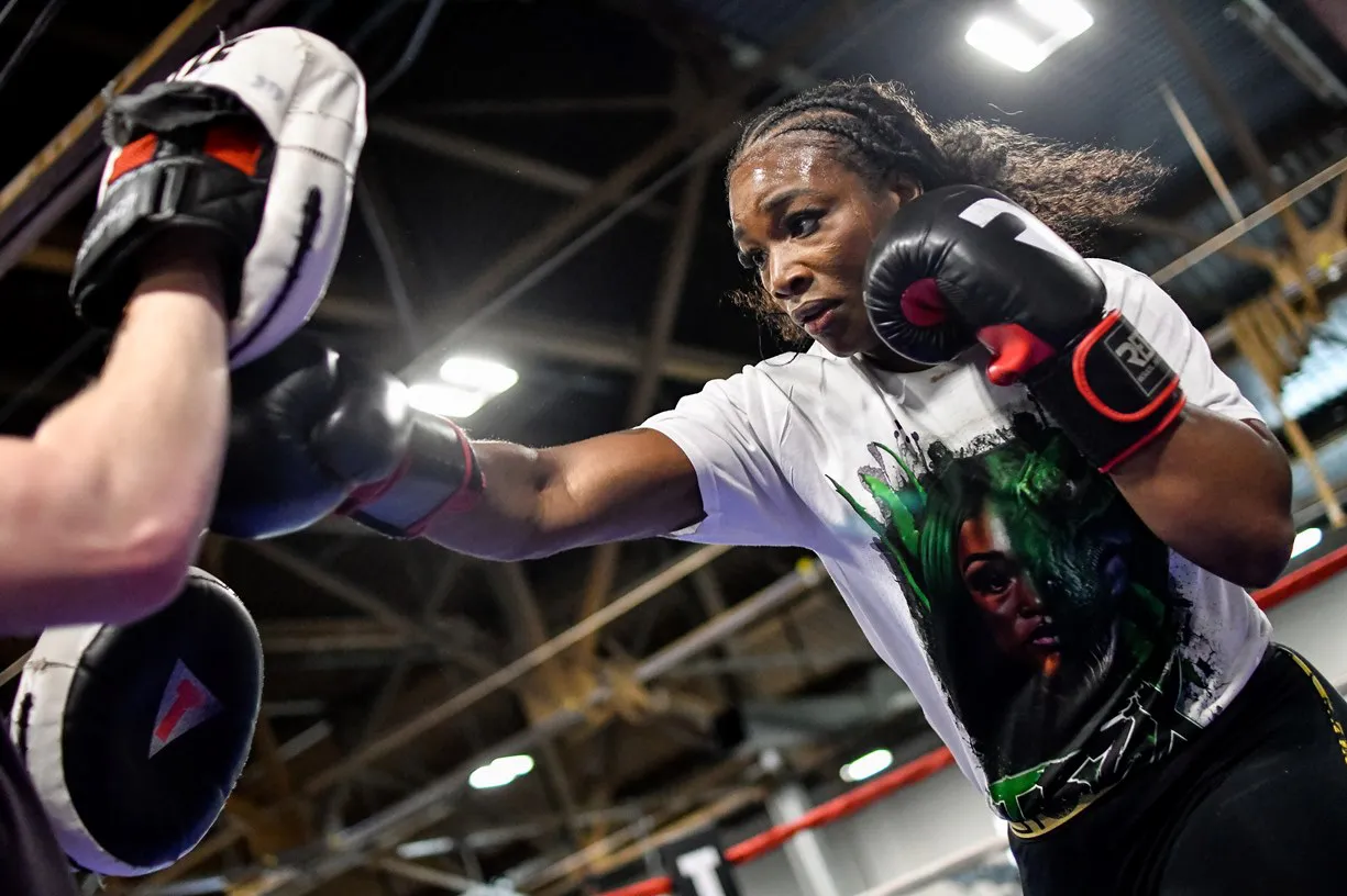 Claressa Shields Media Workout - 6.11.2024 by Adam J. Dewey-Salita Promotions-14