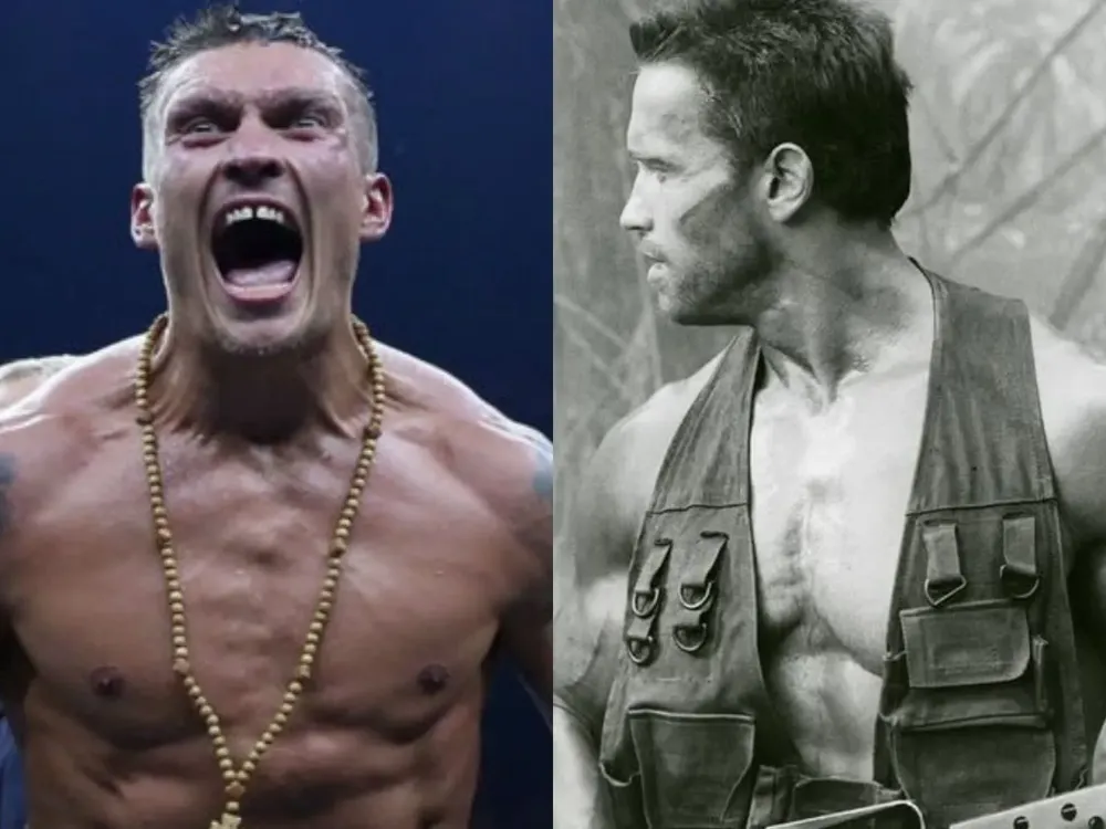 ¿El próximo Arnold Schwarzenegger__ Oleksandr Usyk y una carrera en el cine