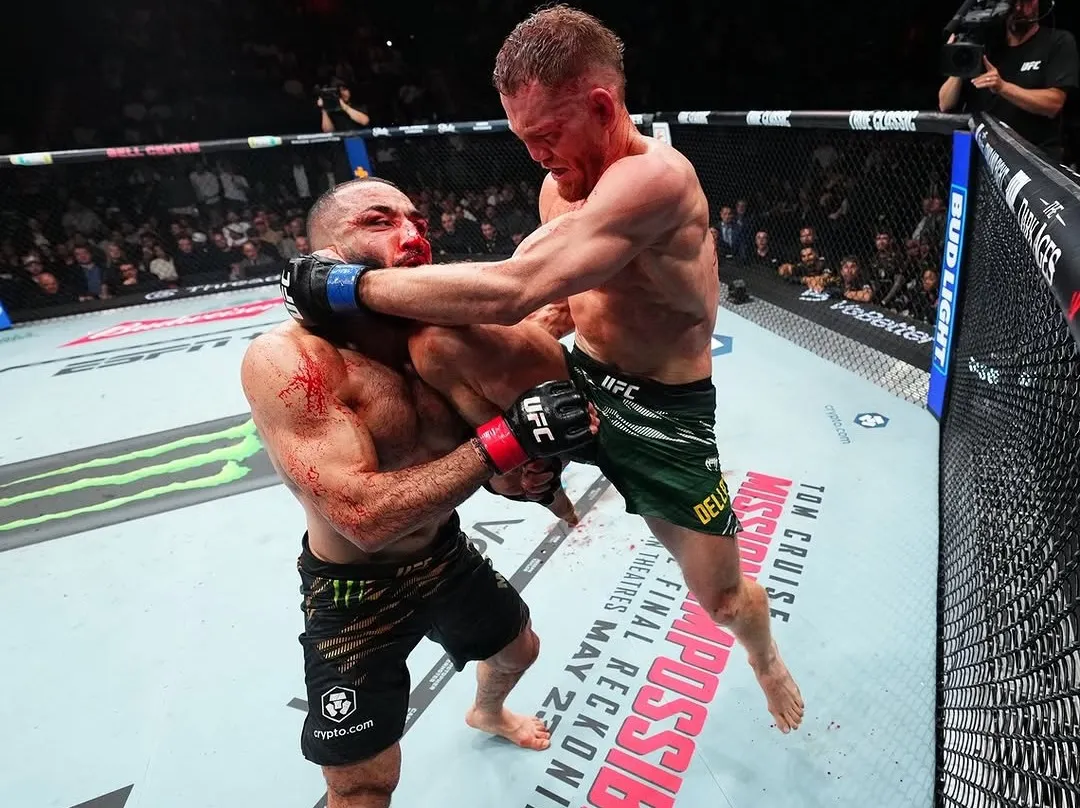 Jack Della Maddalena nuevo campeón tras vencer unánime a Belal Muhammad en UFC 315