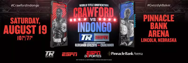 Super Channel to air Terence Crawford vs. Julius Indongo card