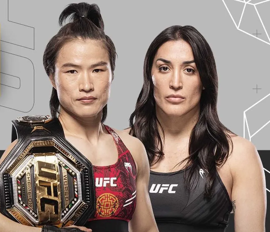 Zhang Weili expone ante Tatiana Suarez el 82 en UFC 312 y ESPN