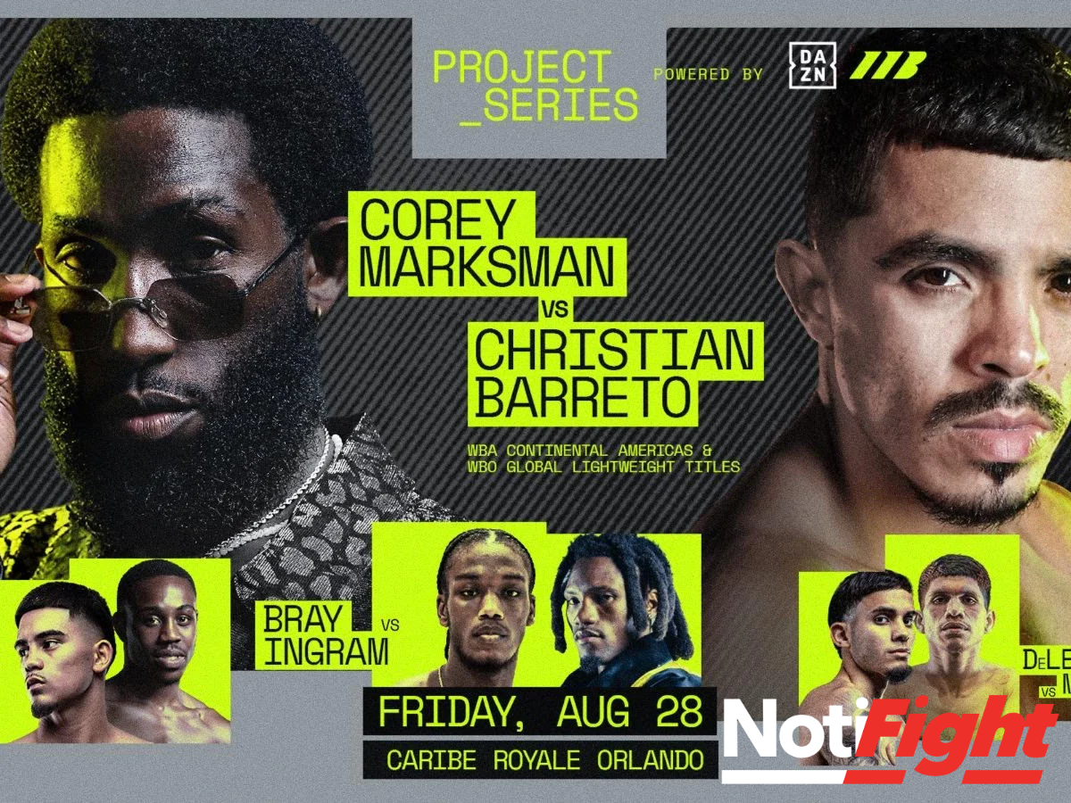 Marksman vs Barreto / Matchroom Boxing Promotions