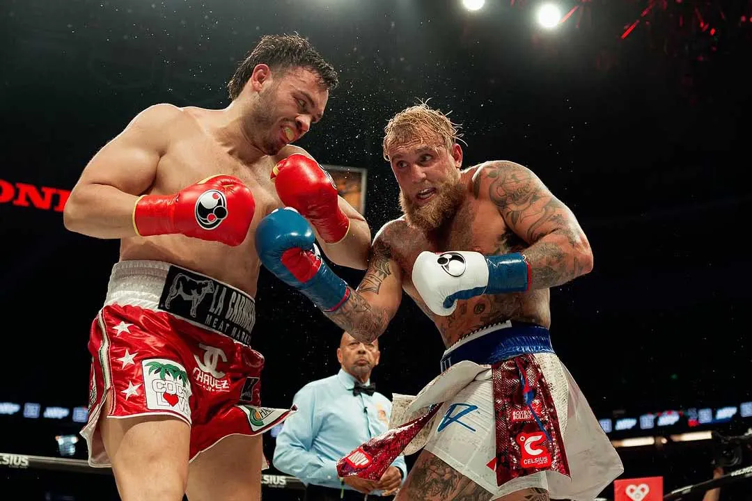 Jake Paul y Julio Cesar Chavez Jr.