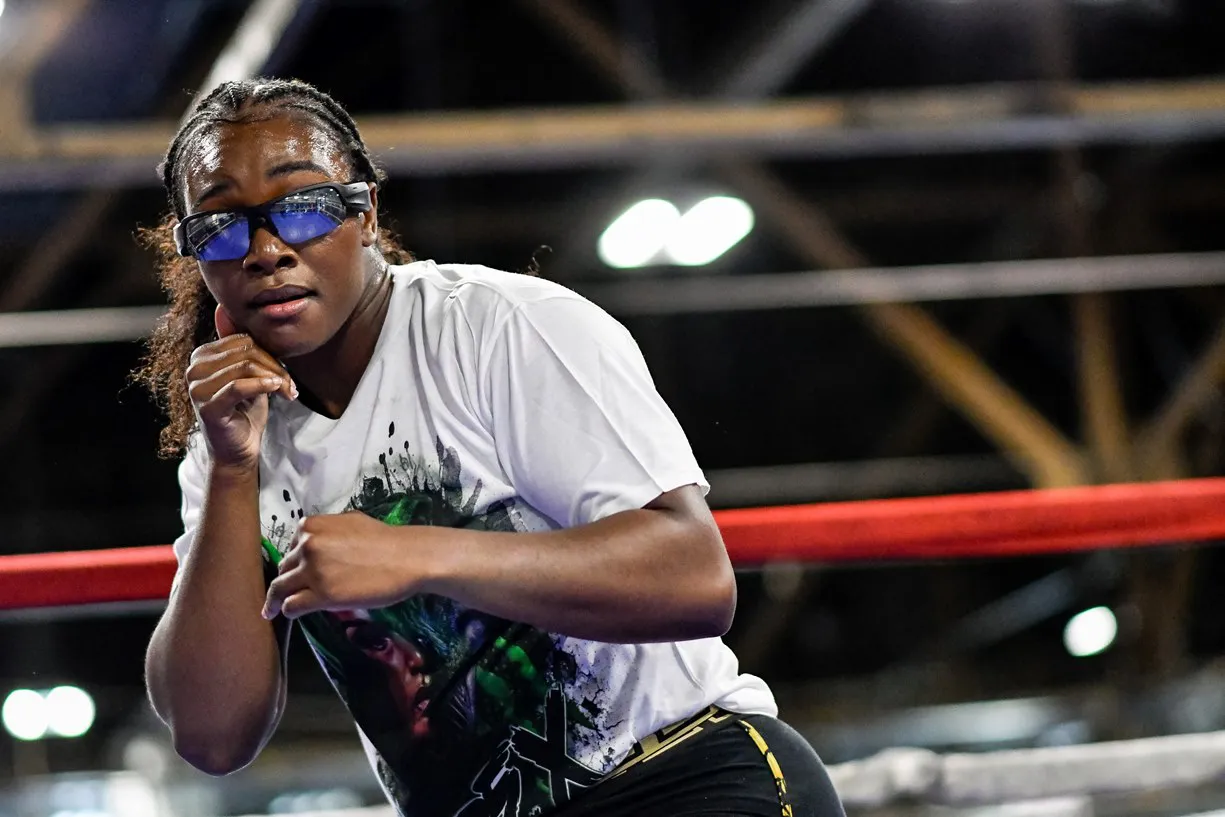 Claressa Shields Media Workout - 6.11.2024 by Adam J. Dewey-Salita Promotions-23