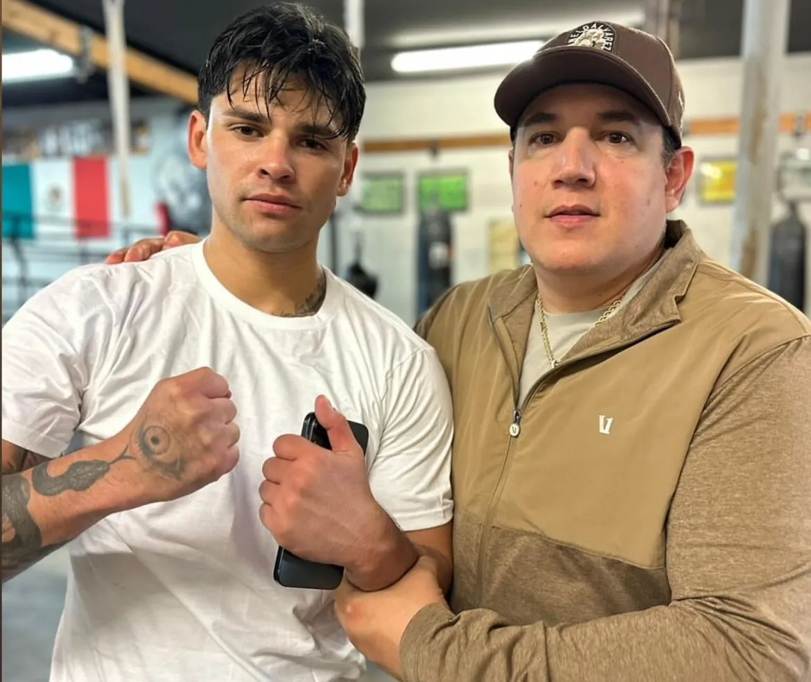 Ryan Garcia y Eddy Reynoso @CaneloTeam