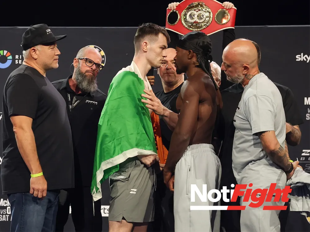 Aaron Mckenna Etinosa Oliha / Zuffa Boxing