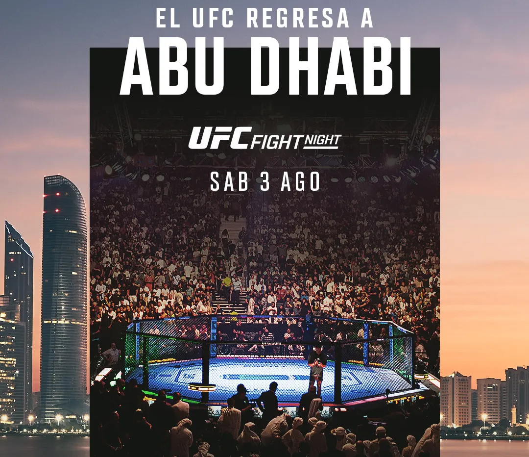 UFC volverá a Abu Dhabi el 0308 para un evento Fight Night
