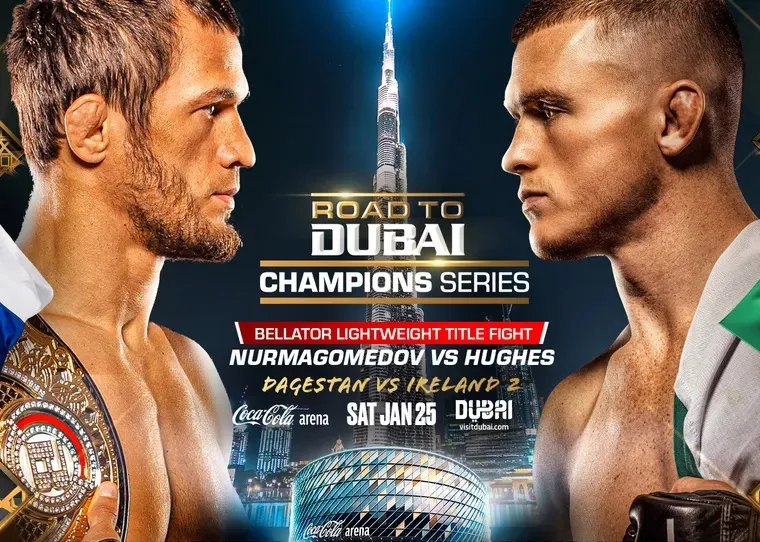 Usman Nurmagomedov expone ante Paul Hughes el 251 en Dubai y ESPN+