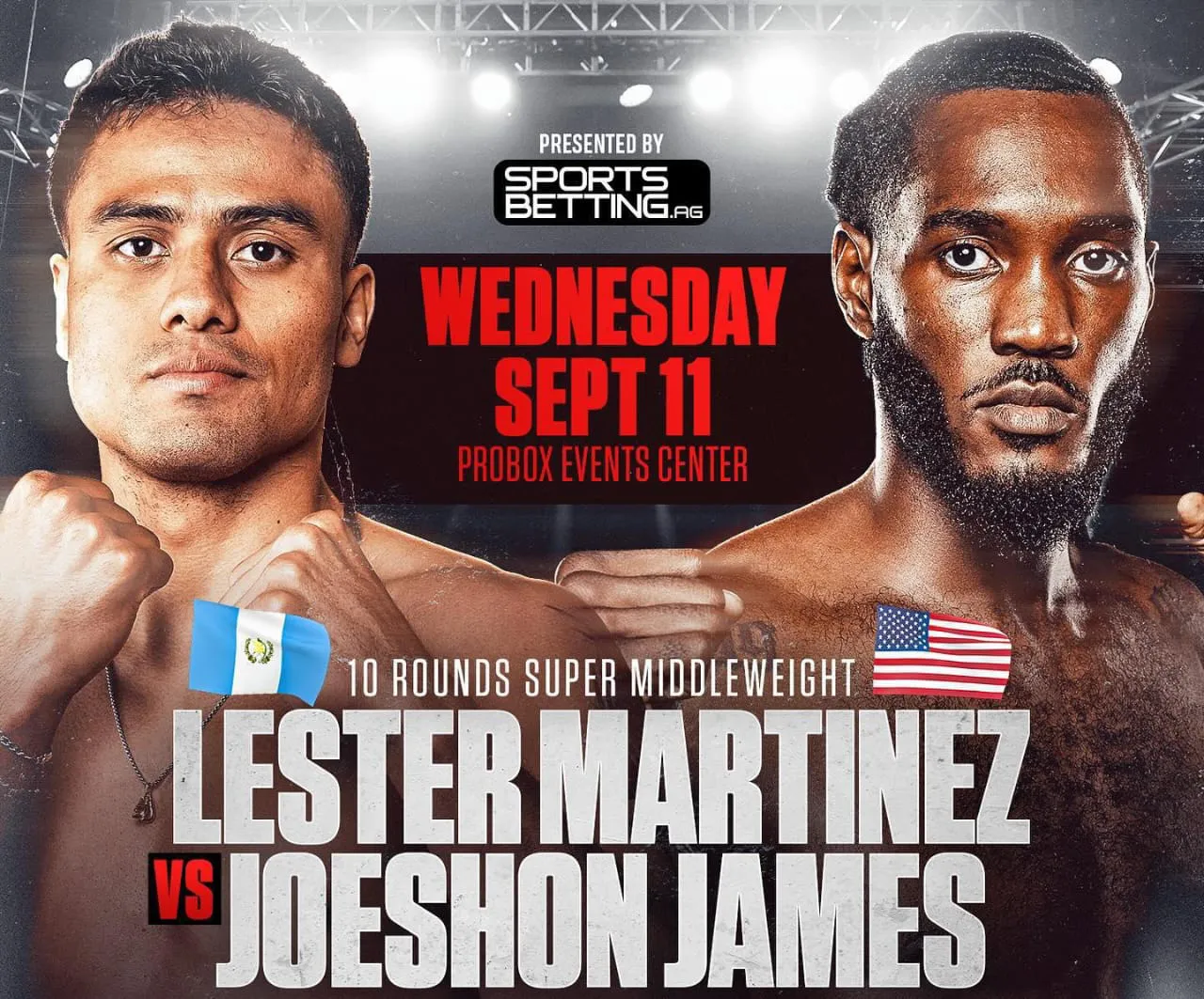 Lester Martinez vs. Joeshon James in Florida