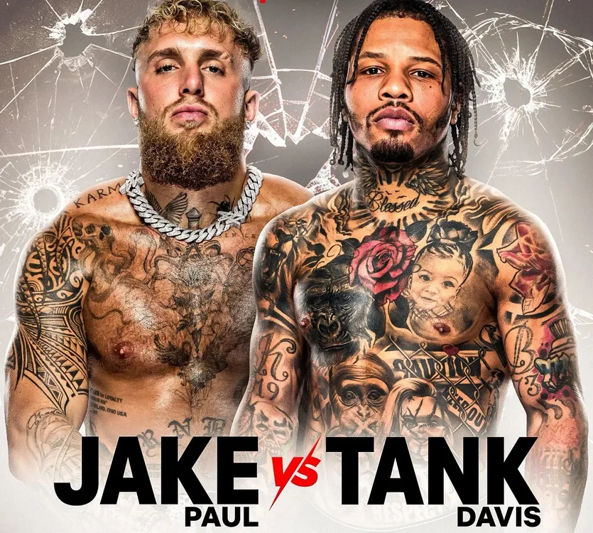 Poster Jake Paul vs Gervonta Davis MVP