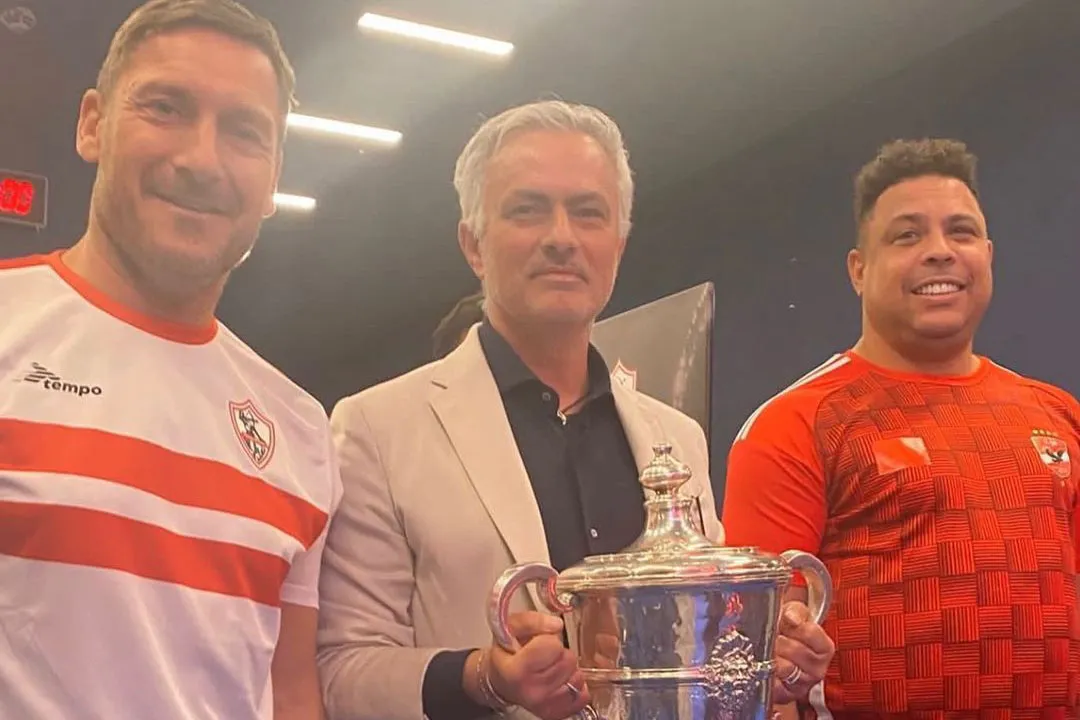 Mourinho, Ronaldo y Totti