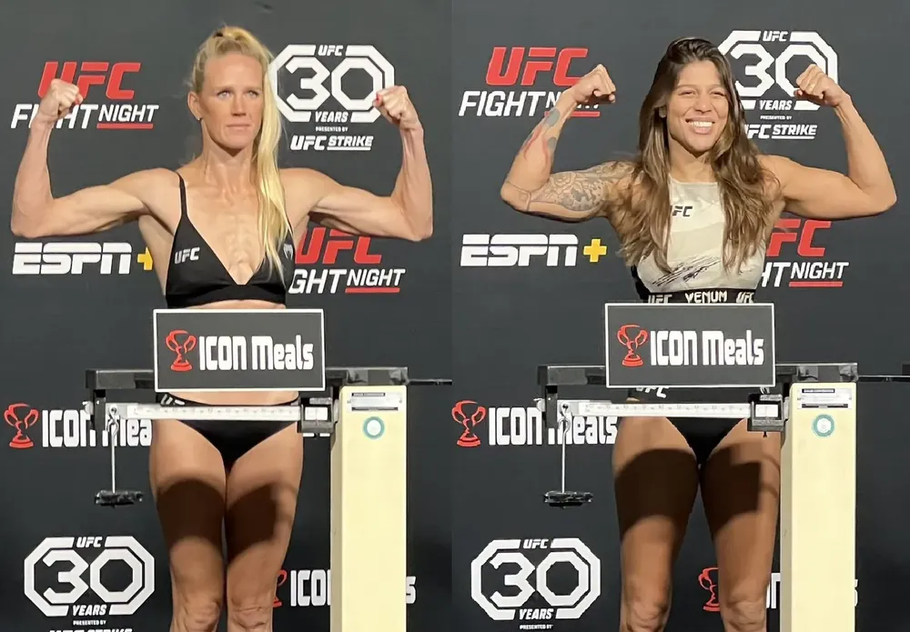 Holly 135.5 y Bueno Silva 136 el sábado en Las Vegas y ESPN